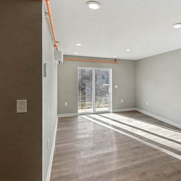 interior hallway at mayfair apartments, missouri