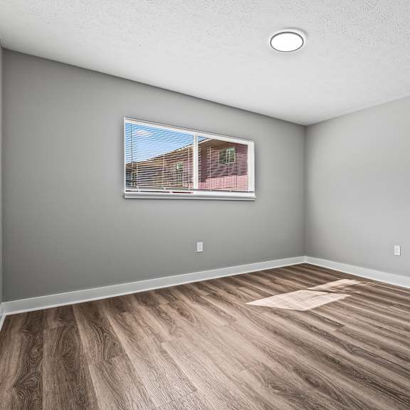 wood inspired plank flooring at serenity place central, tallahassee, fl