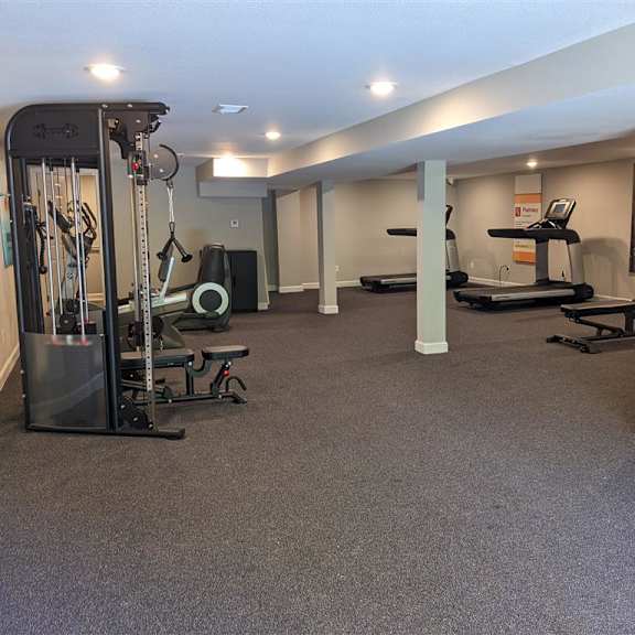 a fitness center