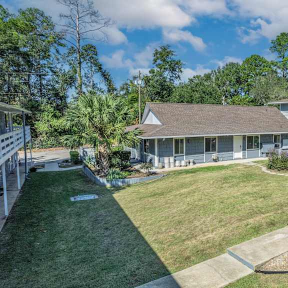 green landscape at the sanctuary, tallahassee, fl, 32304