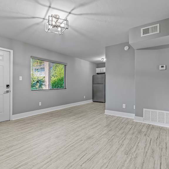 unfurnished living area at the sanctuary, tallahassee