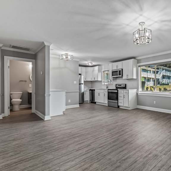 living and kitchen at the sanctuary, florida