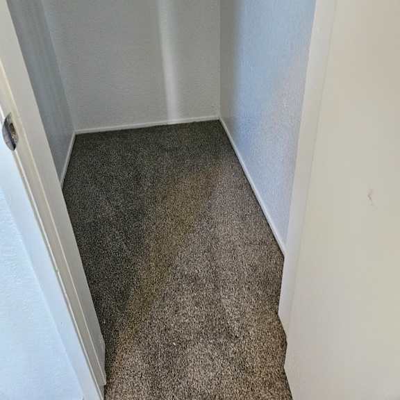 Thumbnail 3 of 12 a room with a carpeted floor and a white wall