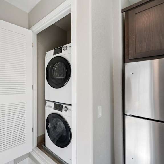 laundry at montessa apartments, vacaville, california