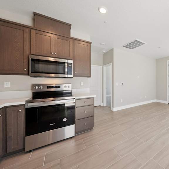 kitchen with dishwasher at montessa apartments, vacaville, 95687
