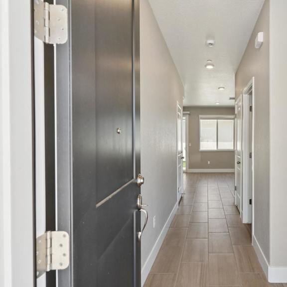 a hallway at montessa apartments, vacaville, ca, 95687