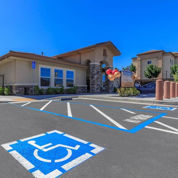 parking lot at edgewater, pittsburg california 