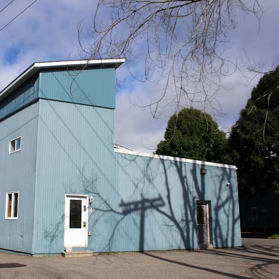 back of building