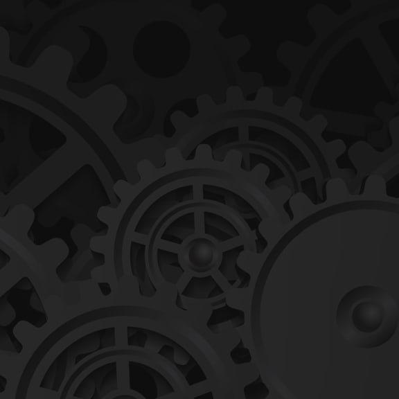 a collection of interlocking gears.