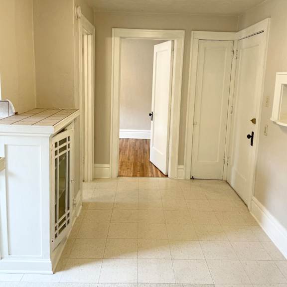 dining area within kitchen space.