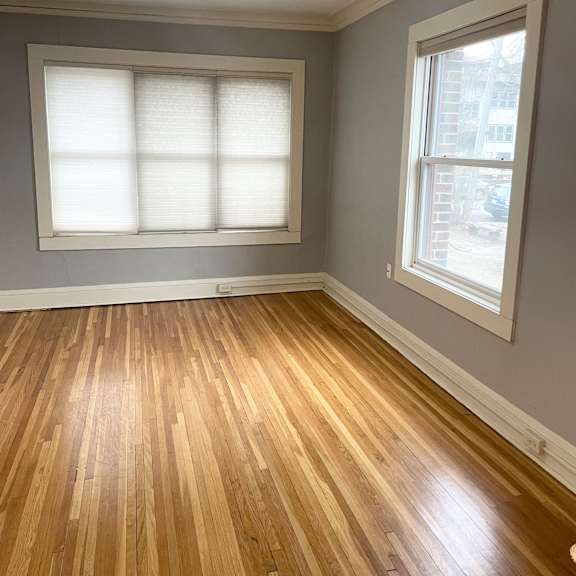 corner unit with lots of natural light.