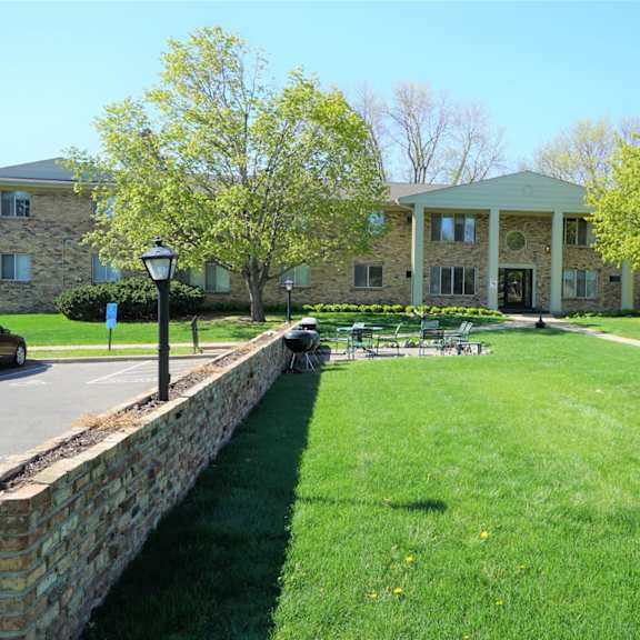 vast green space on the property.