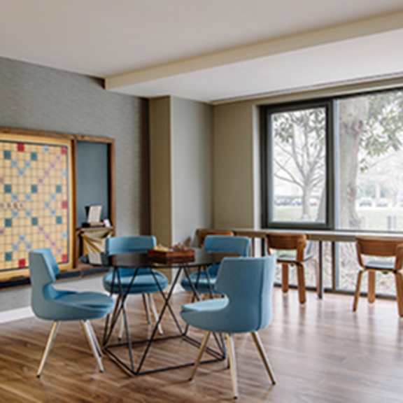 clubhouse at the graham at southern towers, alexandria, va
