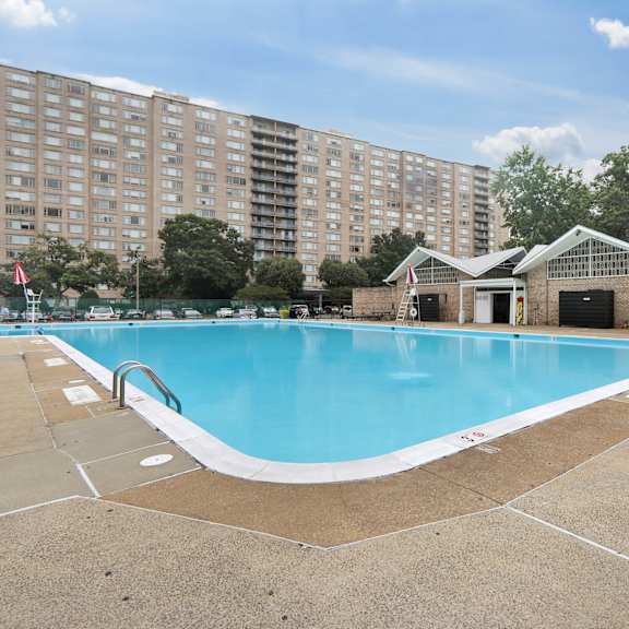 swimming pool at monticello at southern towers, virginia, 22311