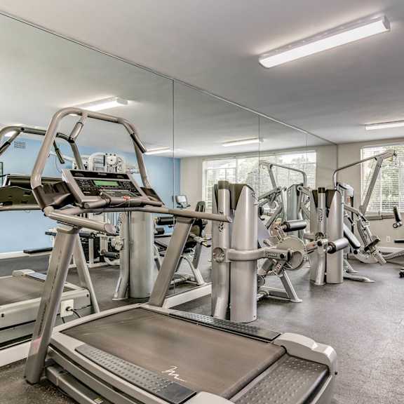 gym at monticello at southern towers, alexandria