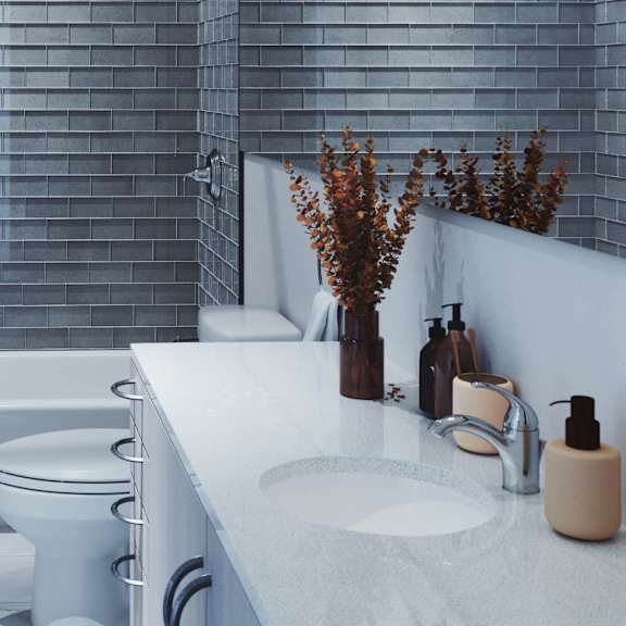 white bathroom with a tub at ophelia on queen apartments, kitchener, n2g 0e7