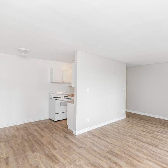 a room with a printer on a desk.