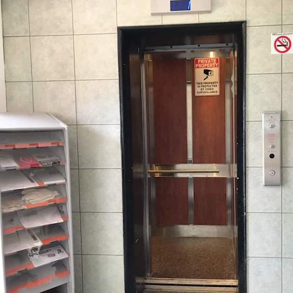 a door with a sign on it that says private.