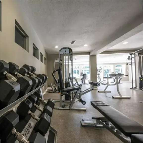 gym at latitude at riverchase, alabama, 35216