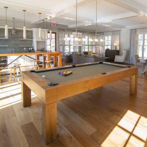 billiards table in clubroom at paces ridge at vinings, georgia, 30339