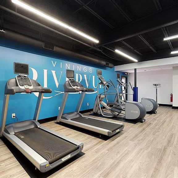 cardio machines at vinings rivervue, georgia, 30339