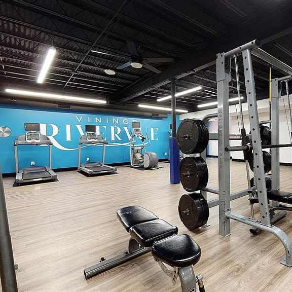 gym at vinings rivervue, atlanta, ga, 30339