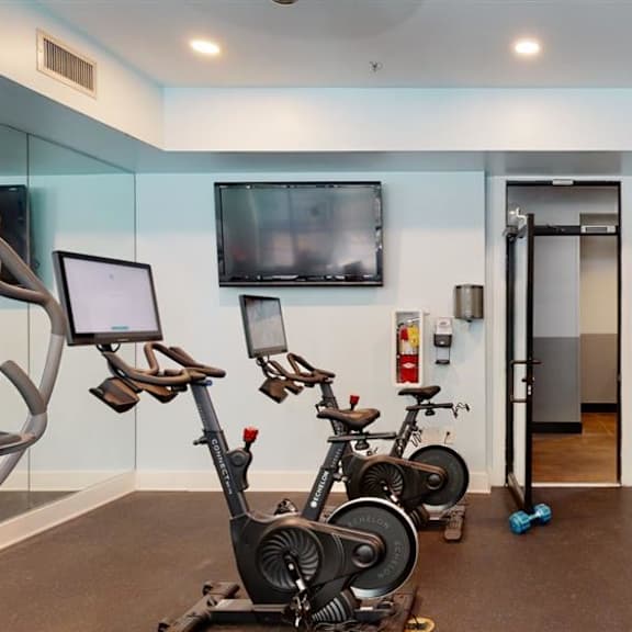 fitness studio at vue at embry hills, atlanta, georgia