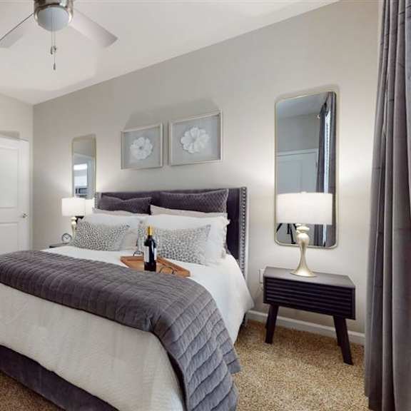 gorgeous bedroom at vue at embry hills, georgia