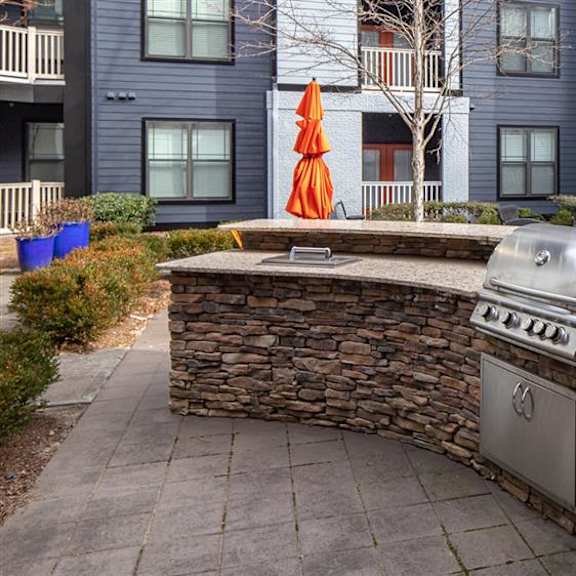 grill station at vue at embry hills, atlanta
