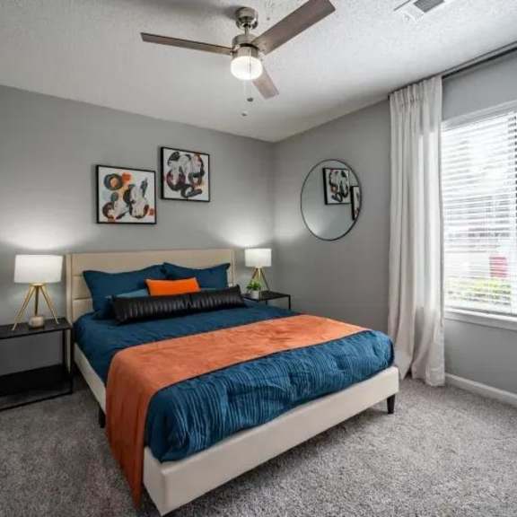 gorgeous bedroom at spalding vue, georgia, 30092