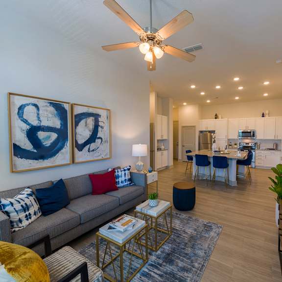 Thumbnail 6 of 9 1 bed 1 bath floorplan at Ciel Luxury Apartments, Florida