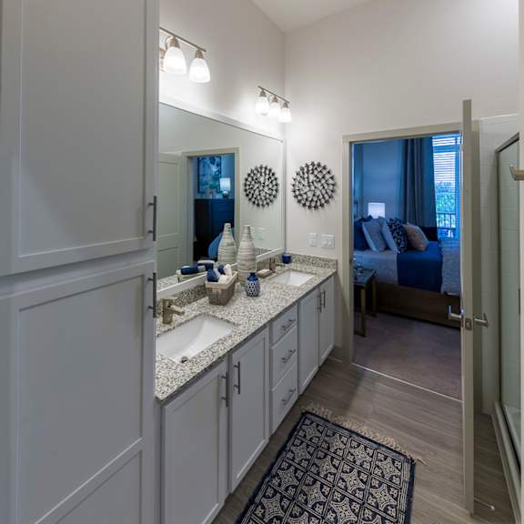 Thumbnail 7 of 9 1 bed 1 bathroom floorplan at Ciel Luxury Apartments, Jacksonville, FL 32246