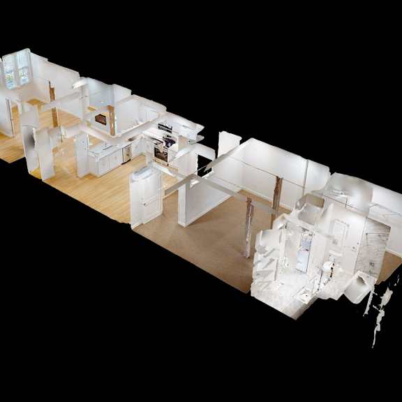 a black and white image of a house layout.