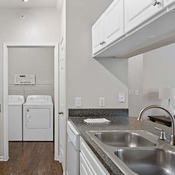 Thumbnail 8 of 11 Bright and light kitchens at Ventana Oaks Apartments, Austin, Texas