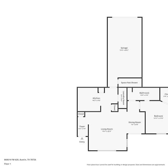 Thumbnail 2 of 2 Bluebonnet A1 Floor Plan at The Verandah, Austin, TX, 78726