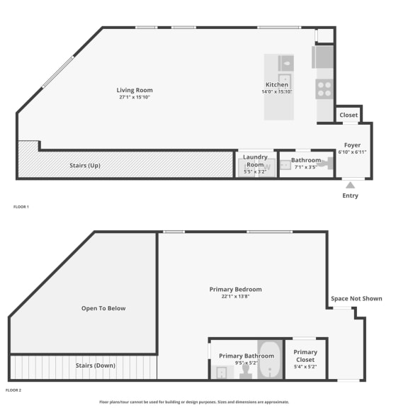 Thumbnail 2 of 2 Townhome Loft B Floor Plan at Artisan Apartments & Shops, Austin, TX 78729