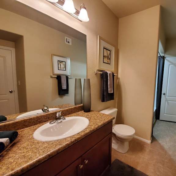 Thumbnail 5 of 7 Modern Bathroom at The Paramount by Picerne, Las Vegas, NV