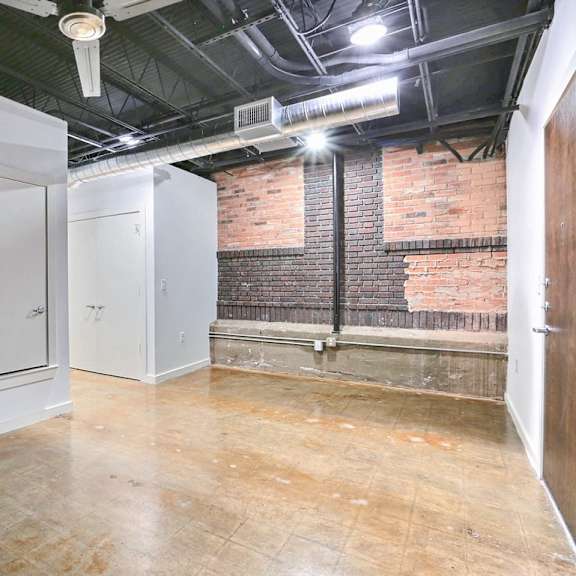 unit 6 front room  at 3333 elm street lofts in deep ellum, dallas, texas, tx