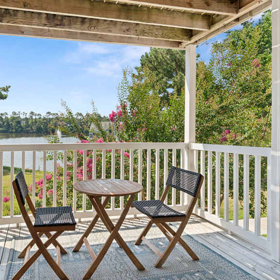 porch and patio at linkhorn bay apartments, virginia beach, va