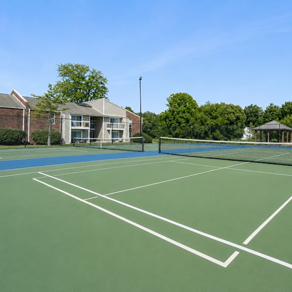 tennis court at the grove at lyndon louisville, ky