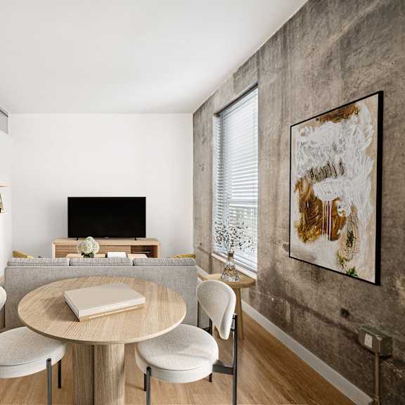 dining room at the locks tower, virginia, 23219
