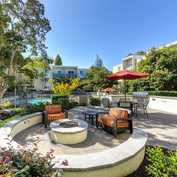 bbq and picnic area at the retreat at walnut creek, walnut creek