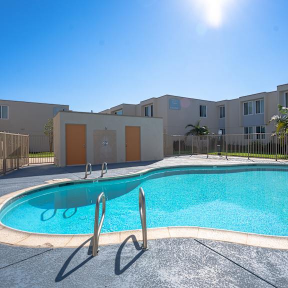 pool at imperial pacific village, san diego