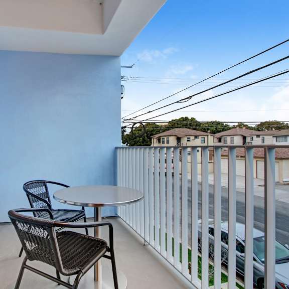 private balcony