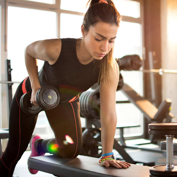 the fitness center image is for visual reference only; actual property features may differ.