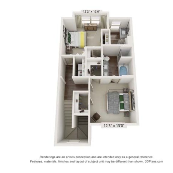 Thumbnail 2 of 5 bedroom floor plan  1 bedroom apartment complexes  the residences at sawmill estates