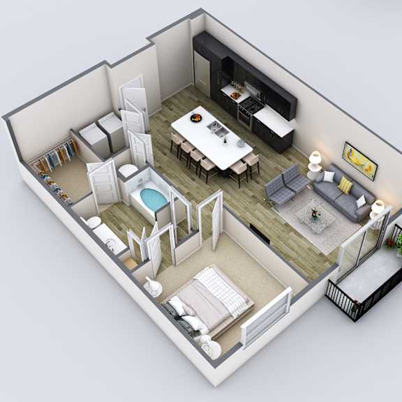 Thumbnail 2 of 2 the floor plan