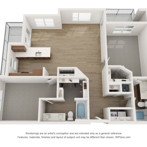 Thumbnail 2 of 2 the outlook floor plan  sierra  2100 sq ft