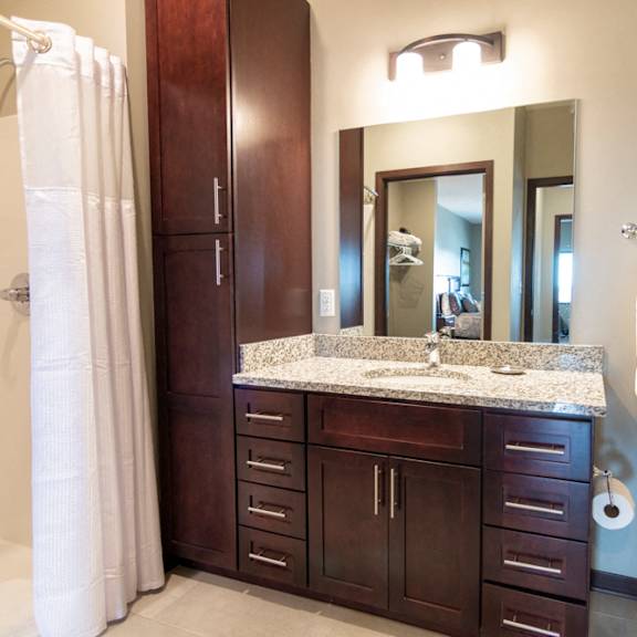 Thumbnail 15 of 19 Bathroom with shower at 360 at Jordan West
