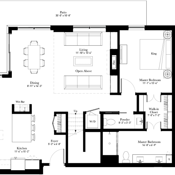 Thumbnail 1 of 2 Pyrola town home floor plan